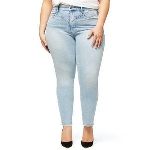Good American Good Curve High Waist Ankle Skinny Size 16
